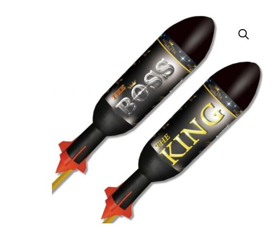 Boss & King twin Rocket Pack  may arrive 31st  December  