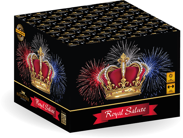 Royal salute Wow save £20.00   PLEASE NOTE THE VIDEO MAY BE TWO FIRING DOUBLE LENGHT
