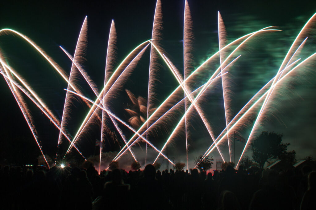 A fireworks display at the British Musical Fireworks Championships 2013 in Southport