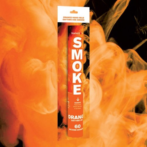 Orange Smoke Flare