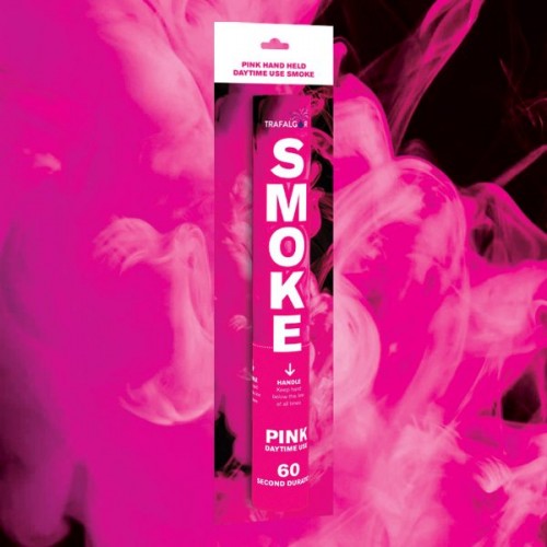 Pink Smoke Flare